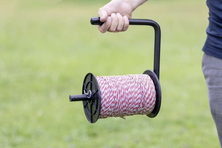 KERBL Einhand-Abrollhilfe für Weidezaunspulen